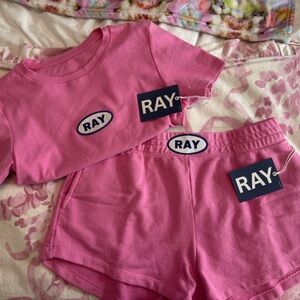 Women's Pink Lounge Set